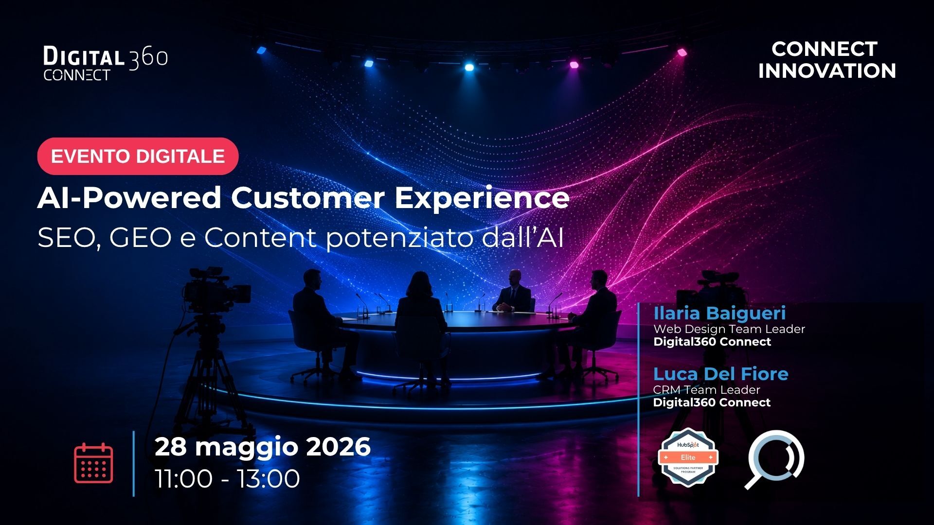 CONNECT INNOVATION EVENTO DIGITALE AI-Powered Customer Experience